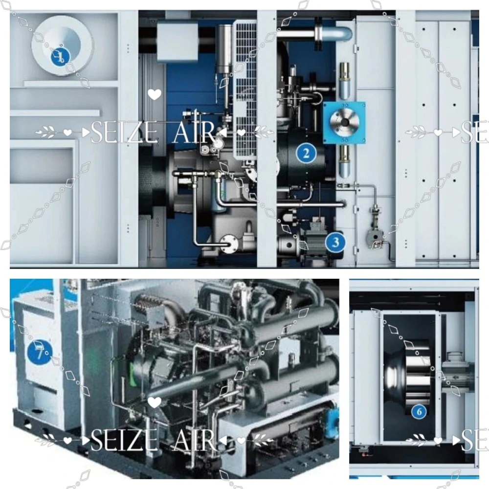 Electronics Industry Fixed Speed Dry Type Oil Free Compressor